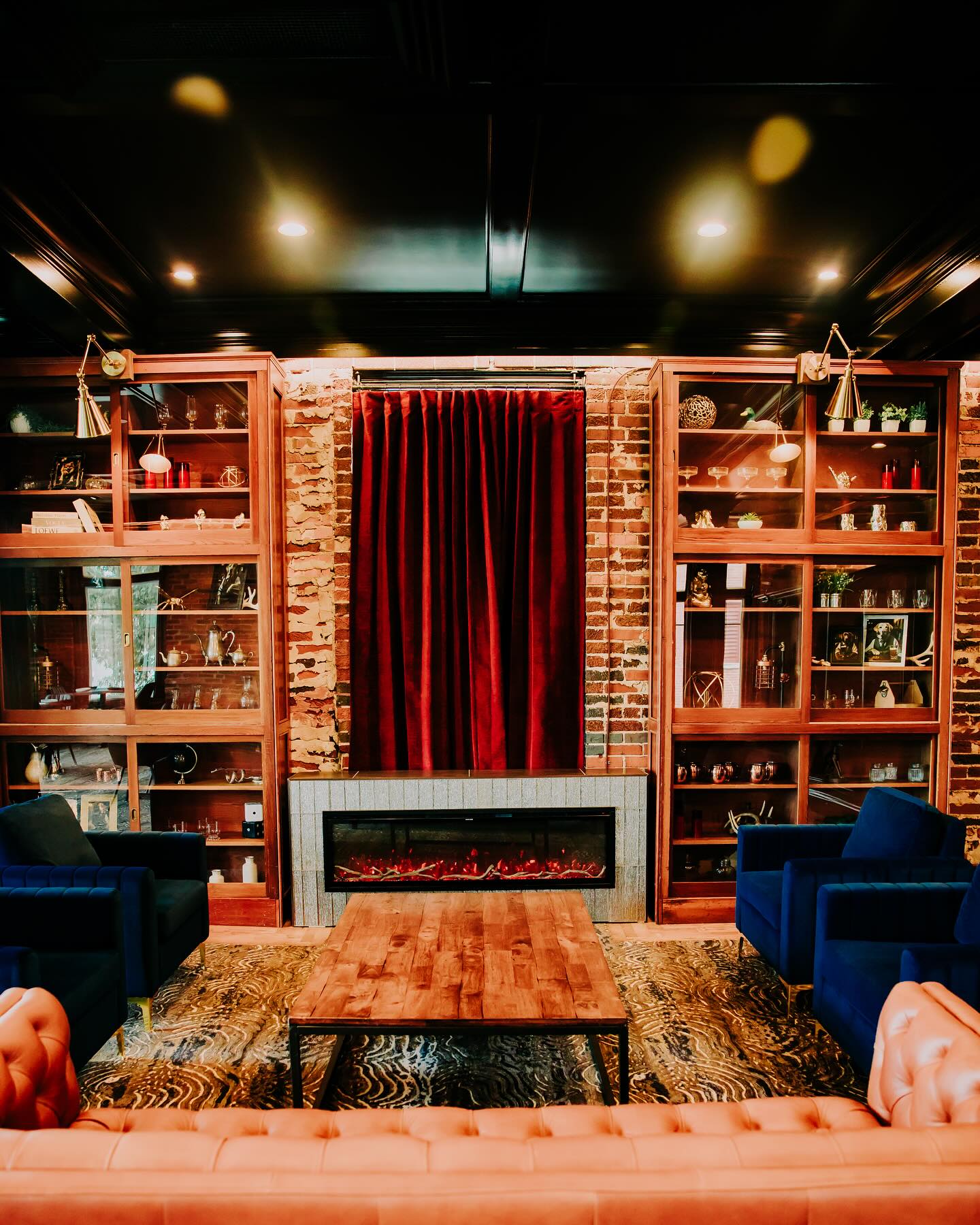 Library bar at Five on Black